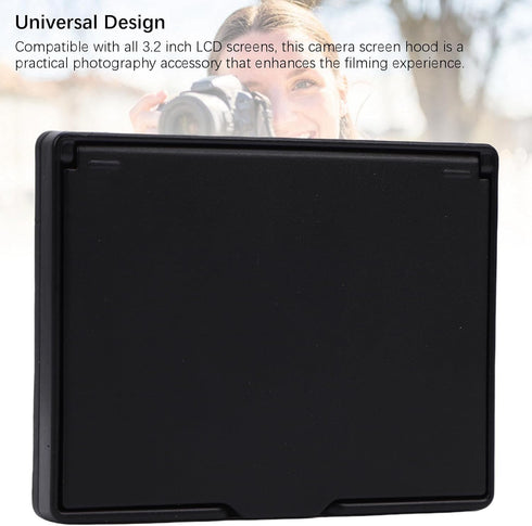 3.2 Inch 3.2 inch Bewinner Camera LCD Screen Hood for Universal LCD Screens Cameras, Camera Foldable Sun Shade Cover