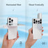 2-in-1 Sky Mirror Reflection Selfie Clip Kit Mirror & Reflection Filter Compatible with iPhone/Android Rear Camera