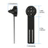Bluetooth Media Button, Waterproof Wireless Music Controller for Car Steering Wheel, Bike & Motorcycle Handlebars