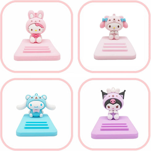 Cute Phone Stand for Desk - Cell Phone Holder for Girls, Compatible with All Mobile Phones