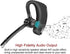 V8s Bluetooth Headset: Wireless Earpiece with 120H Standby, Clear Voice Capture, In-Ear Design for Business &