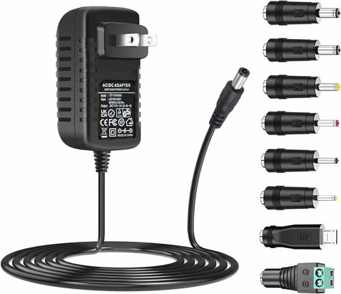 Universal 5V AC Adapter DC5V 3A 2A 1Amp Power Supply 15W Wall Charger for ADSL WiFi Router USB HUB Cameras