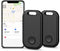 2 Pack Key Finder - Smart Bluetooth Tracker, Anti-Lost Device for Keys and Bags, Works with Apple Find My, iOS Only