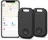 2 Pack Key Finder - Smart Bluetooth Tracker, Anti-Lost Device for Keys and Bags, Works with Apple Find My, iOS Only