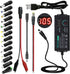 Universal Power Supply 3V~24V 3A 72W Adjustable AC/DC Adapter Charger, 100V-240V AC to DC Converter with 14 Tips