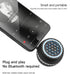 Mini Portable Speakers, 3W 36mm Microphone Speaker with 3.5mm Aux Jack for Smartphone, Tablet, Laptop