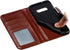 LEECOCO Mandala Brown Case for Galaxy S10e, Luxury PU Leather Flip Wallet with Magnetic Stand & Card Slot