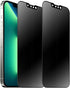 2 Pack 360 Degree Anti-glare Privacy Tempered Glass for iPhone 13 Pro Max/iPhone 14 Plus, Anti-Spy Matte Screen