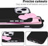 Cute 3D Bowknot Design Soft Silicone Case for iPhone 11, Shockproof Cover for 6.1" 2019 (Black)