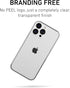 PEEL Flexible Thin Case for iPhone 13 Pro (Clear Soft) - Slim Minimalist Design, Branding Free, Soft TPU Material,