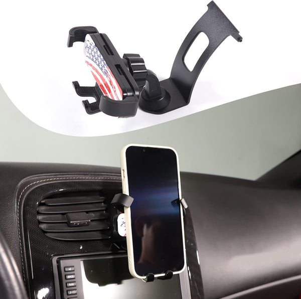 Lcojicep Car Phone Holder Compatible with Corvette C6 2005-2013, Phone Mount Accessories for All Mobile Phones