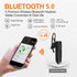 Link Dream Bluetooth Earpiece for Cell Phone - Hands-Free Wireless Headset, 2 Pack, Noise Cancelling