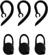 Ear Hooks Eartips Kit, 360° Rotatable Adjustable Soft Silicone Anti-Slip Sports Clamp for Newbee/Plantronics/TOORUN