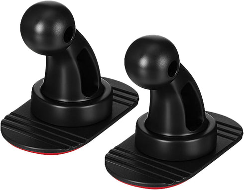 Andibro 2Pack Adhesive Ball Mount Replacement with Sticky Adhesive Pads, 17mm Sticky Ball
