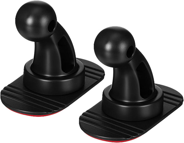 Andibro 2Pack Adhesive Ball Mount Replacement with Sticky Adhesive Pads, 17mm Sticky Ball