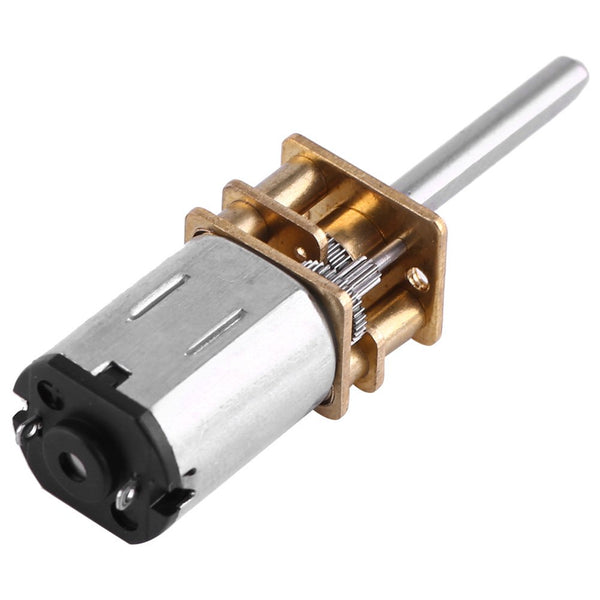 DC 12V Electric Gear Reduction Motor with Output Shaft 100RPM A Gear