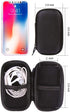 HOOTEK Durable MP3 Player Case, USB Flash Drive Case Bag, 2 Pack EVA Shockproof Hard Carrying Travel Case for