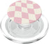 PopSockets MagSafe PopGrip for Danish Pastel Aesthetic Pink Checkered