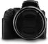 MegaGear MG1533 Nikon COOLPIX P1000 Ever Ready Leather Camera Half Case and Strap - Black, Compact Design