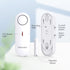 TECKNET Door Alarms for Kids Safety, Window Alarm Pool Alarms, 2-in-1 Alarm & Chime, 3-Level Volume Control, Wireless