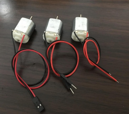AMHUKIP 130 6V Pack 5 Mini Electric Motors for Toy Boat and Car Kits - DC Motor of with Wires