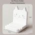 YFLCFCX Personalized Phone Stand for Desk with Two Slots, Custom Phone Holder for Desk, Heavy Real Resin Phone Stands