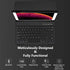 Keyboard Case for iPad 10.2" 9th 8th 7th Generation, Detachable Bluetooth Keyboard and Pencil Holder, Auto Sleep/Wake