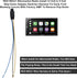 12 5 RED WOLF Radio Stereo Wiring Harness with Volt to Volt Step Down Adapter Switcher Harness Replacement for Older