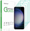 Beukei 4 Pack Tempered Glass Screen Protector for Samsung Galaxy S23 FE 5G, Touch Sensitive, Case Friendly, 9H Hardness.