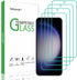 Beukei 4 Pack Tempered Glass Screen Protector for Samsung Galaxy S23 FE 5G, Touch Sensitive, Case Friendly, 9H Hardness.