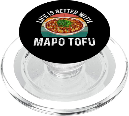 Mapo Tofu Gifts & Co. Funny Mapo Tofu Food Lover PopSockets PopGrip for MagSafe