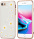 ZCDAYE Solid Color Daisy Case for iPhone 7/8/SE 2020, Shockproof Slim Soft TPU Bumper Cover with Camera Protection,
