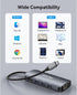 ABLEWE 8 1 4K@60Hz Adapter,1000Mbps, 100W 3 3.0 USB C Hub Ethernet, Multiport USB C to HDMI Hub, in USBC PD, USB Ports
