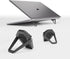 ZELMINE 10-15.6 Inches Laptop Stand for Desk, Portable Anti-Slip Keyboard Riser, Zinc Alloy Keyboard Stands, Computer