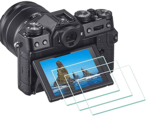 X-T30 Screen Protector for Fujifilm X-T30 X-T20 X-T10 X-E3, 0.3mm 9H Tempered Glass Film Anti-Scratch - 3 Pieces