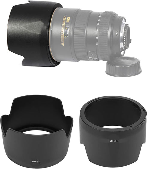 HB-31 Replacement Camera Lens Hood for Nikon DX 17-55mm F/2.8G Lens