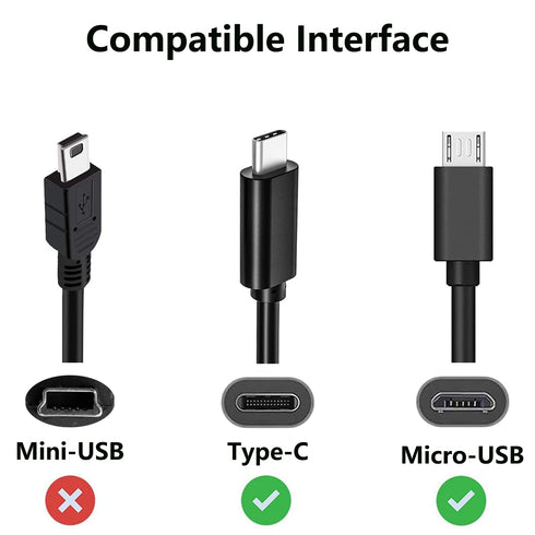 Cell Phone Charging Cable, USB Charger Cord for Phone, Powerbank, Tablet, 3.3ft Easy to Use