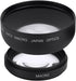 Wide Angle Macro Lens, 52mm 0.45X Magnification Universal Conversion Lens for Canon, Nikon, Sony