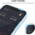 JETech 3-Pack Full Coverage Tempered Glass Screen Protector for iPhone 14 6.1-Inch, Black Edge, HD Clear, Case-Friendly.