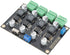 ASHATA 3.3V/5V/12V/ADJ Converter,LM2596 4-Way Multi-Channel Switching Power Supply Module with Adjustable Voltage
