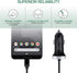 USB C Car Charger, 3.4A Fast Charging Adapter with 3ft Type C Coiled Cable for Samsung Galaxy A15 5G A14 A13 A53 A54