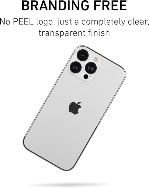 PEEL Original Super Thin Case for iPhone 13 Pro (Clear Hard) - Sleek Minimalist Design, Ultra Slim
