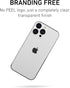 PEEL Original Super Thin Case for iPhone 13 Pro (Clear Hard) - Sleek Minimalist Design, Ultra Slim