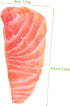 GARIOUANS Fake Salmon Model Realistic PVC Salmon Food Prop for Photography Restaurant Decor and Sushi Plate Display