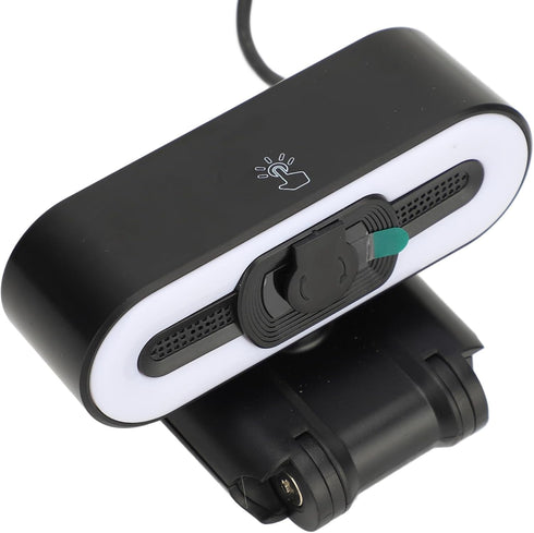 GOWENIC 4K 3840x2140 2.0 Webcam, USB PC Camera with Built in Microphone, Super Bright Fill Light, Auto Beauty Function