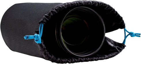 9x4.8 (23x12 cm) (636-354) Tenba Tools Soft Lens Pouch for DSLR and Mirrorless Lenses in. Black