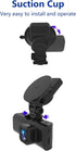 REDTIGER F7N Dash Cam Suction Cup Mount with GPS Module