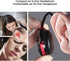Cootree Wireless Headphone Sports Headset, Built-in Microphone, Bluetooth Behind The Head, Foldable, Black/Red