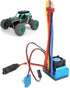 Mrisata Parts,120A 1/10 1/12 RC Brushless ESC RC Car Brushless ESC Electric Speed Controller for Remote Control Car