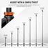 NEEWER 59" TS04 Basics Selfie Stick Tripod Compatible with iPhone DLSR Canon Sony Camera, Small Metal Portable Travel